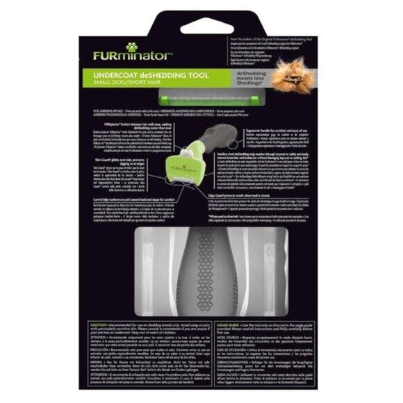 FURminator Undercoat deShedding Tool for Small Short Hair Dogs - Picture 4 of 5